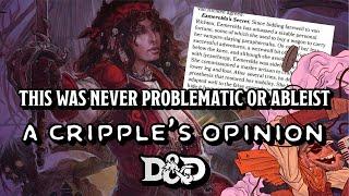 "Ezmerelda's Secret" was never problematic or ableist | D&D Errata