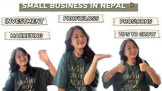 HOW I STARTED MY SMALL BUSINESS [  Nepal based \ Tips to grow \ Why TikTok ? ]