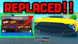 ALL THINGS THAT GOT REPLACED IN Car dealership tycoon PT.1! | Mird CDT