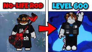 Can I get MAX LEVEL, But EVERY 100 LEVELS MY ROD SWITCHES? | Part #6