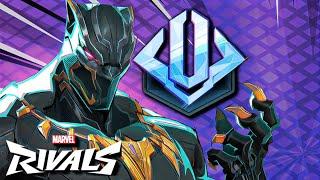 I Hit DIAMOND Playing ONLY Black Panther on Marvel Rivals!