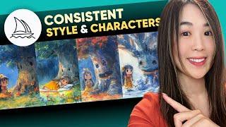 Illustrate Your Own Story with Midjourney Consistent Style & Character Hacks