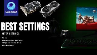 Gameloop Settings for  2nd, 3rd, 4th and 5th Generation PCs. Graphics Card RX570,  8GB RAM i3 i5 i7