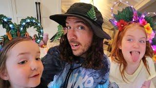 DiSNEY CRAFTS with Adley and Niko!! Making Minnie Mouse ears! Last Day in Hawaii then vacation Movie