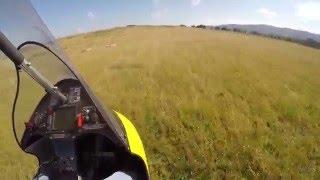 Microlight trike emergency forced landing after take off from 300ft