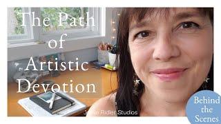 The Path of Artistic Devotion: Behind the Scenes (BTS) YouTube at Jamie Ridler Studios