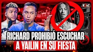 RICHARD PROHIBIÓ ESCUCHAR A YAILIN LA MAS VIRAL EN FIESTA DE SU FAMILIA EN NOCHE BUENA!!