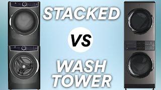 Stackable Washer and Dryer vs Wash Towers | Pros and Cons