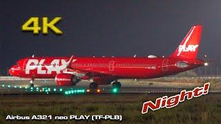 Airbus A321 neo PLAY (TF-PLB)  Alicante  Night!