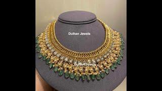 Trending Jadau Kundan Jewellery Collections.  #live #necklace #bridaljewelry