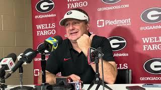 Georgia coach Kirby Smart press conference after Bulldogs beat No. 1 Texas