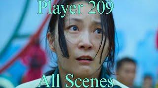 PLAYER 209 all scenes (Squid Game 1)