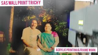 Printing on Acrylic Sheet & Framing