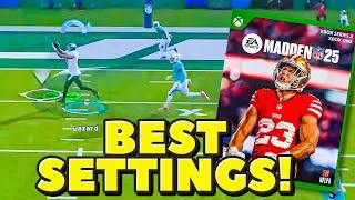 The BEST Passing Settings in Madden 25!