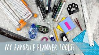 MY FAVORITE PLANNER TOOLS! | tattooed teacher plans