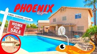 AFFORDABLE Phoenix Arizona Home For Sale with PRIVATE POOL | Phoenix Homes | Move to Phoenix, AZ