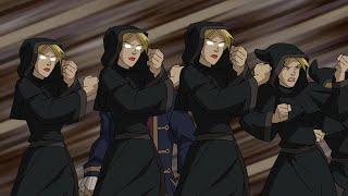 Stepford Cuckoos (Frost Sisters/Phoenix 5) - All Powers & Fights Scenes | Wolverine and the X-Men