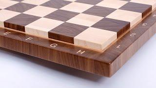 Making an end grain chessboard