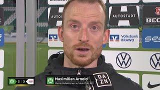 Maximilian Arnold Interview - Wolfsburg 2-3 rb Leipzig - Bundesliga