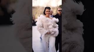 Georgina Rodriguez at Elie Saab Paris Fashion Week 2025 