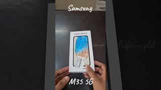 Samsung M35 5g (daybreakblue) 6/128 2024 unboxing #samsungm35 #samsung #m35 #unboxing #shorts #trend