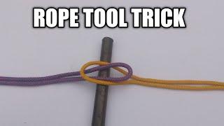 How to fit an object in to rope connection |Premium knots|@Thehowtochannelinc