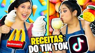 TESTANDO RECEITAS DO TIK TOK VIRAIS | Blog das irmãs