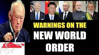 Lee Kuan Yew on the Changing World Order: USA, CHINA, BRICS - Risks & Opportunities, LKY, Singapore