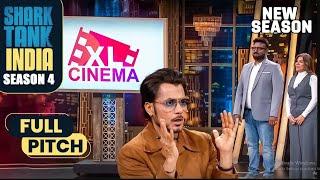 'XL Cinema' कैसे जोड़ता है Entertainment & mainstream media को? | Shark Tank India S4 | Full Pitch