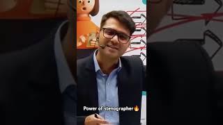 power of stenographer........ #trending #stenographer #stenography #steno love............ 