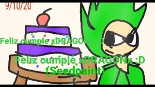 Feliz cumple xDRAGONx!!!  (Speedpaint)