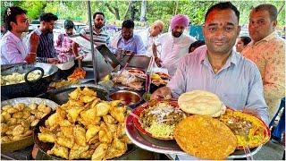 20/- Hayabusa wale Pandit ji ka Rajasthani Lunch | Street Food India