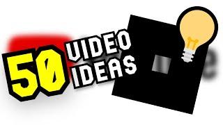 50 BEST Roblox Video Ideas for your YouTube Channel (2023)...