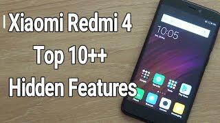 Xiaomi Redmi 4 Top 10+ Hidden Features !! Tips & Tricks !! HINDI