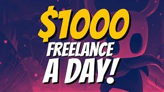 How to Become a 7 Figure Freelance Digital Artist (How to get started)