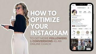 How to Optimize your Instagram Profile as an Online Coach