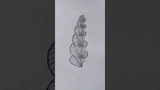 Easy zentangle pattern tutorial #art #zentangle #shorts #doodle #3d #trending