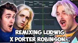 Porter Robinson taught Ludwig how to produce... so i remixed his beat