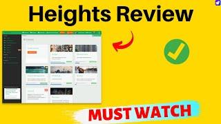 Heights Review- Best Course Platform for just $79