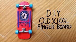 D.I.Y OLD SCHOOL FINGERBOARD!