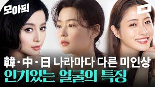 There's another popular face?! Korea, China, Japan, different countries have different beauty images