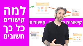 מהם קישורים ואיך הם אחד מ-3 הפרמטרים הכי חשובים לקידום אתרים?