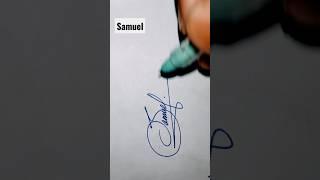 [S] Letter Signature Style ️ | How To Create Amazing Signature | #ytshorts #signature #youtube