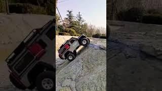 Rc cruiser jump from hills #shorts