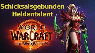 Schicksalsgebundener Schurke Heldentalente - WoW The War Within Talent Vorschau | Meucheln Schurke