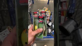 MASSIVE Walmart Tackle Haul  (Clearance!) #bass #fishing #shopping #shorts #explore #fyp