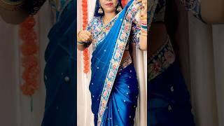 Saree draping trick |sari draping tutorial | saree draping trick for beginners| #saree #shortsvideo
