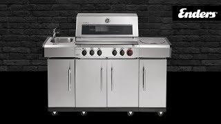 Enders KANSAS PRO 4 SIK PROFI TURBO // Gasgrill 4-Brenner mit Turbo Zone