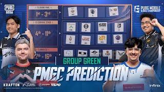 Group Green Prediction | 2024 PUBG MOBILE GLOBAL CHAMPIONSHIP