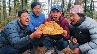 Jungle Adventure | Cooking Chicken Biryani with Friends in the Wild